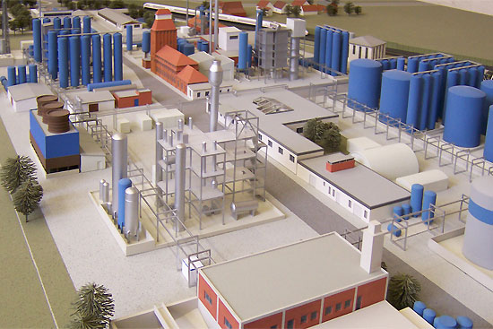 Raffinerie in Dollbergen