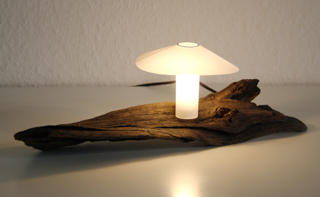 Treibholzlampe Nr. 4